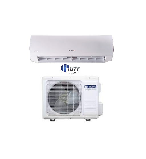 AIRE ACONDICIONADO INVERTER  12K AIRMAX R-410  220V 1 PH