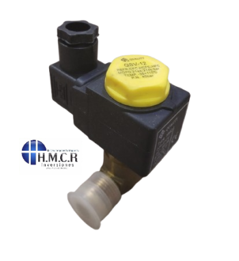 VÁLVULA SOLENOIDE 1/2" CON...