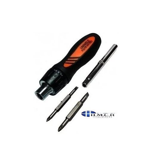 DESTORNILLADOR RATCHE 6 IN 1 SCREWDRIVER DESTORNILLADOR RATCHE 6 IN 1 SCREWDRIVER