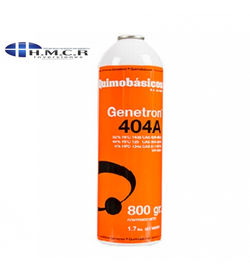 GAS REFRIGERANTE R-404 * 800 GR GAS REFRIGERANTE R-404 * 800 GR